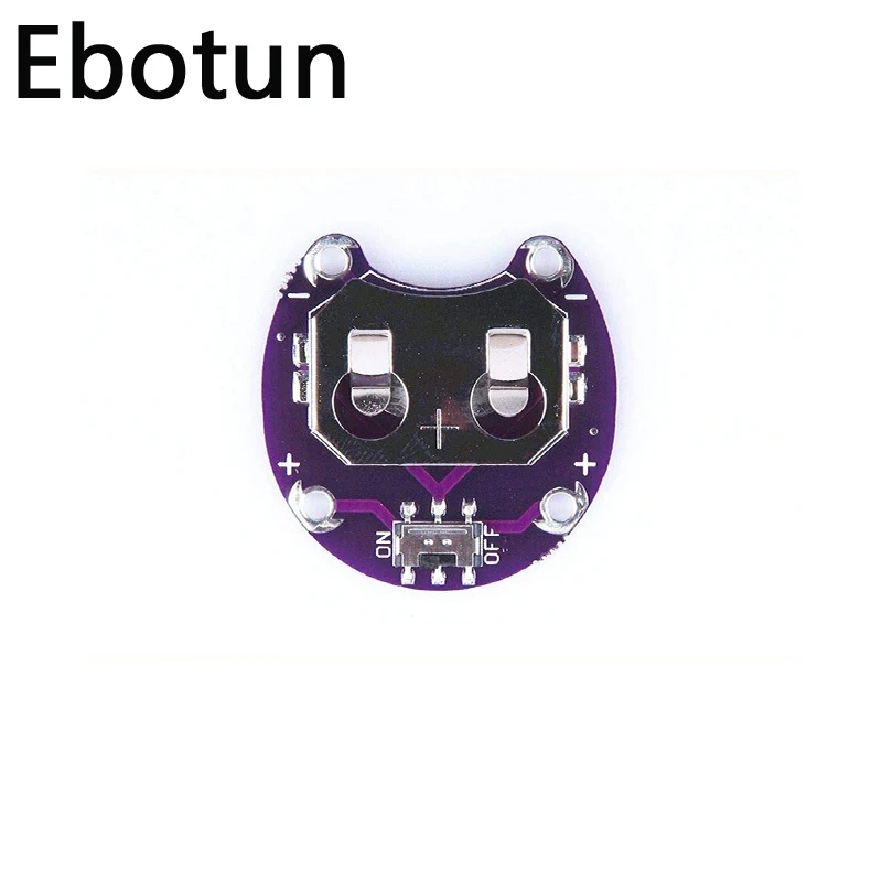 Держатель для аккумулятора LilyPad CR2032 модуль крепления батареи arduino Комплект