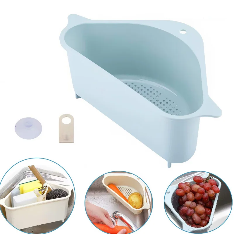 1 шт. многофункциональная полка для слива кухонной раковины|Украшения| |