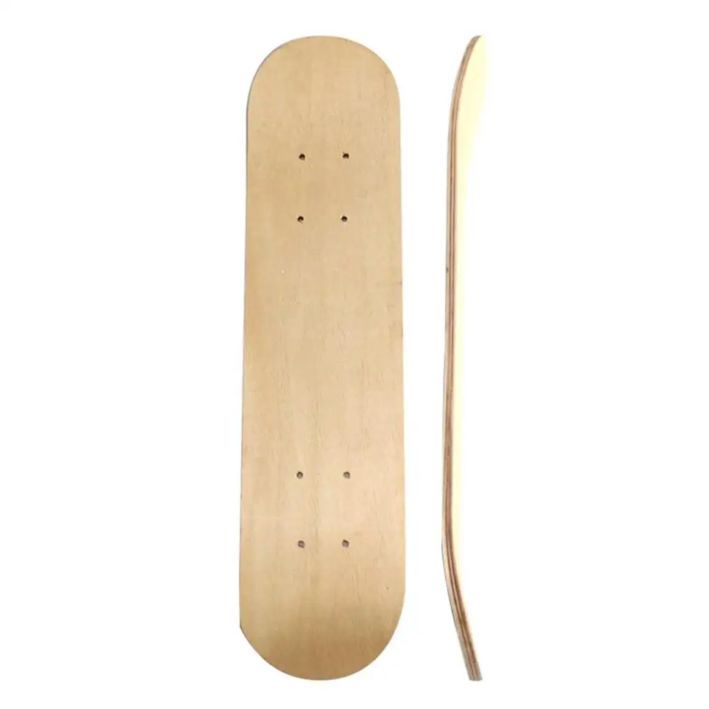 Детский скейтборд самодельный четырехколесный окрашенный семислойный кленовый