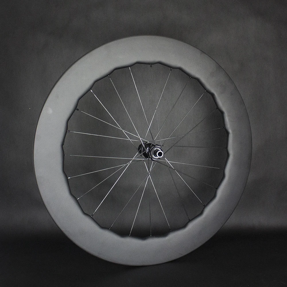 Бесплатная доставка Велосипеды колеса аеро 80 мм Глубина дисковый тормоз Hubset