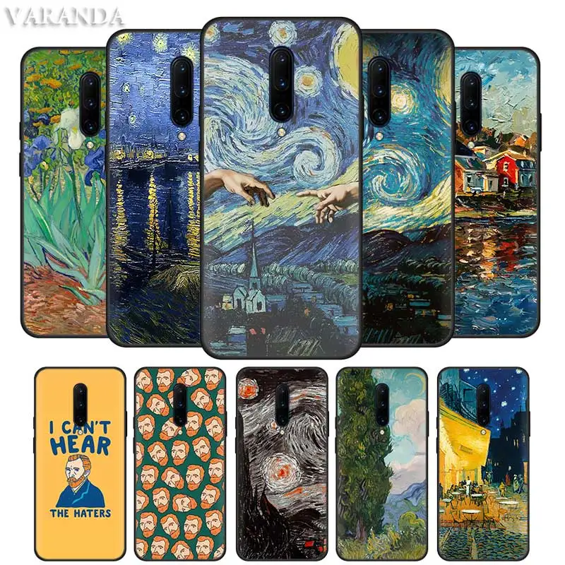 

Mobile Phone Case For OnePlus 8T 7 Pro 8 Nord N10 5G N100 OnePlus Z Coque Shell 7T 6T 6 Funda Capa Van Gogh Sunflower