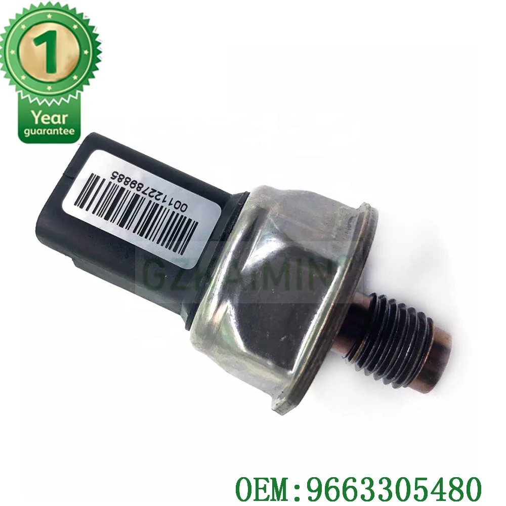 

Fuel Injection Pressure Sensor For Ford Mondeo Peugeot Expert Citroen C4 Jumpy Fiat Scudo 2.0 Hdi OEM 9663305480 9655465480