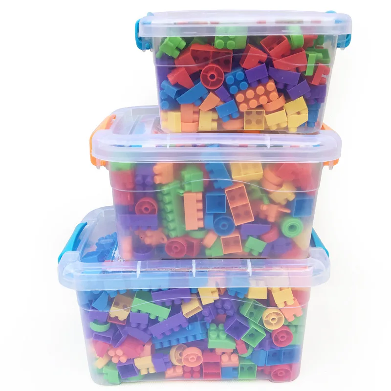 

Large-Particle Plastic Building Blocks Bucket Bottom Plate Baby Kindergarten Early Education and Wisdom Assembling DIY Toys