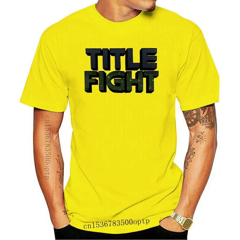 

New Title Fight logo T shirt title fight emo