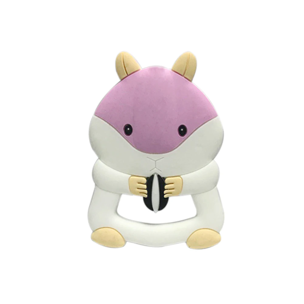 1 шт. животных силиконовый Прорезыватель игрушки ожерелье аксессуары для