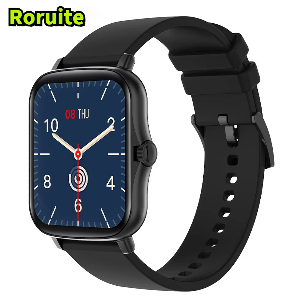 

Смарт-часы Roruite 1,69 дюйма с сенсорным экраном и фитнес-трекером