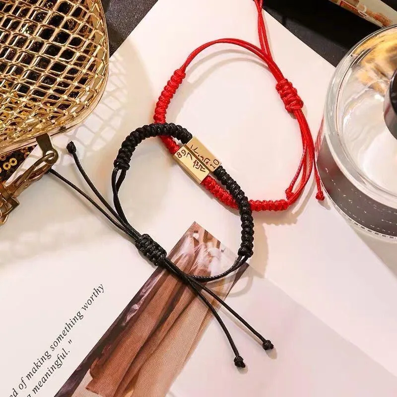 

2Pcs/Set Bracelet for Couple Magnetic Attraction Creative Bracelet Stainless Steel Friendship Rope Men and Women Jewelry Gift