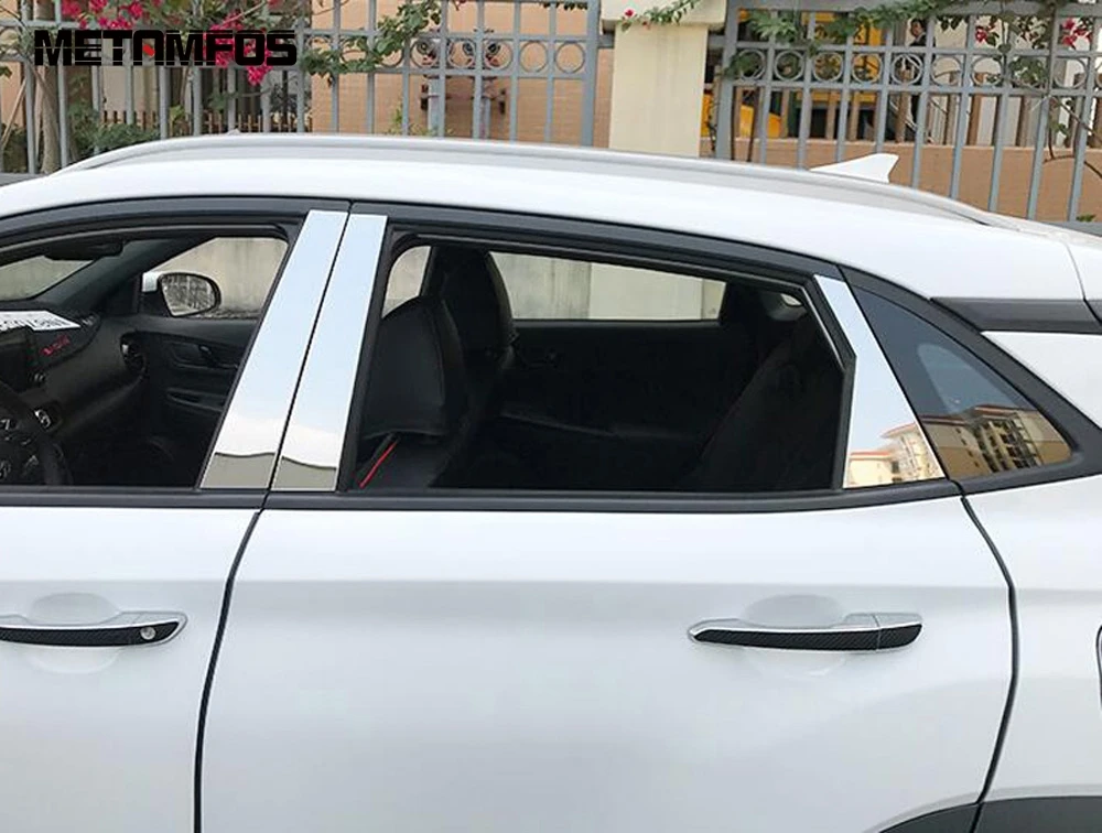 

Для hyundai Kona Энсино Кауаи внедорожник 2017-2020 внешний ремонт аксессуаров из углеродного волокна Зеркало заднего вида крышка отделка Декоратив...