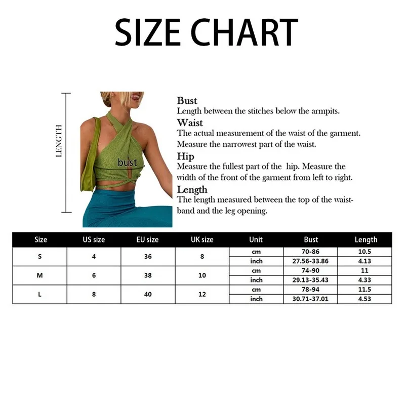 

Green Sexy Bandage Halter Crop Tops for Women Sleeveless Backless Club Party Chic Wrap Cropped Top Slim Streetwear Basic Tees