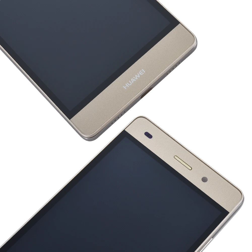 Huawei P8 Lite ЖК-дисплей кодирующий преобразователь сенсорного экрана в сборе с рамкой Замена ALE-L04 ALE-L21 для 5," huawei P8 Lite lcd