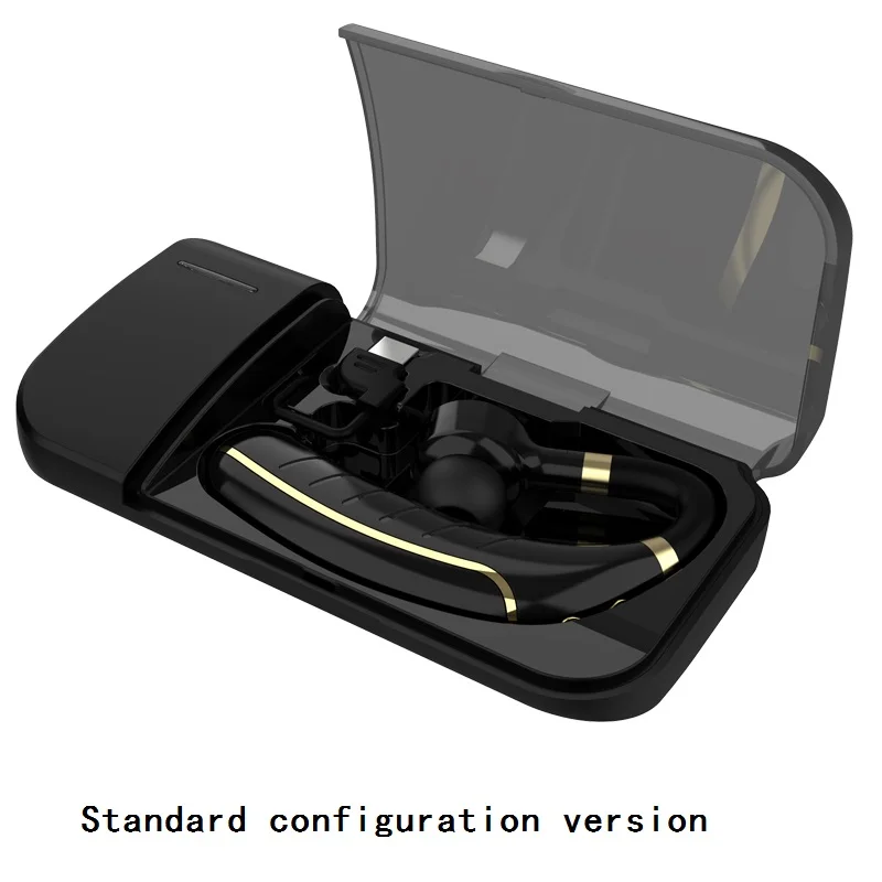 Gold Set Standard GDLYL Hands-free беспроводные Bluetooth наушники bluetooth-гарнитура наушники-вкладыши с микрофоном наушники чехол для IPhone Xiaomi - Цвет: Gold Set Standard