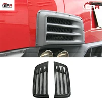 for nissan r35 gtr 2008 2016 cs style carbon fiber rear bumper duct glossy finish gt r tuning air vent ducts kit trim