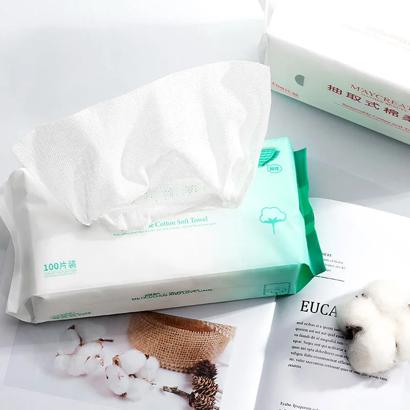 100 шт./пакет одноразовые ватные мягкий уход за кожей лица принадлежности для