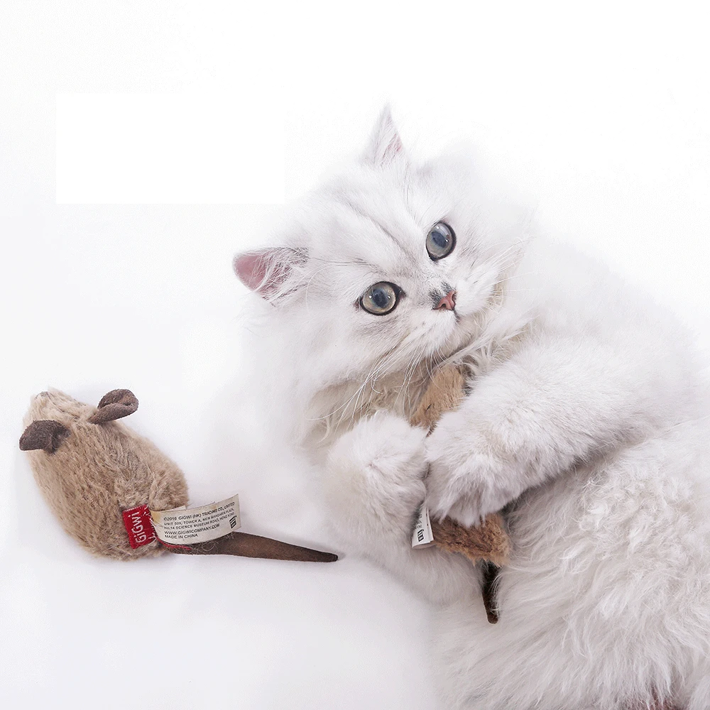 

Игрушка для домашних животных, кошек, плюшевая электронная мышь, пищалка, игрушка для кошек, игрушка для жевания, Интерактивная игрушка для ...