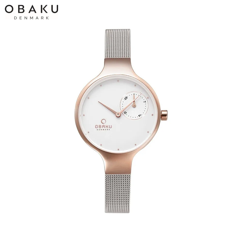 Наручные часы Obaku V201LDVWMC женские кварцевые на браслете|Женские наручные часы| |