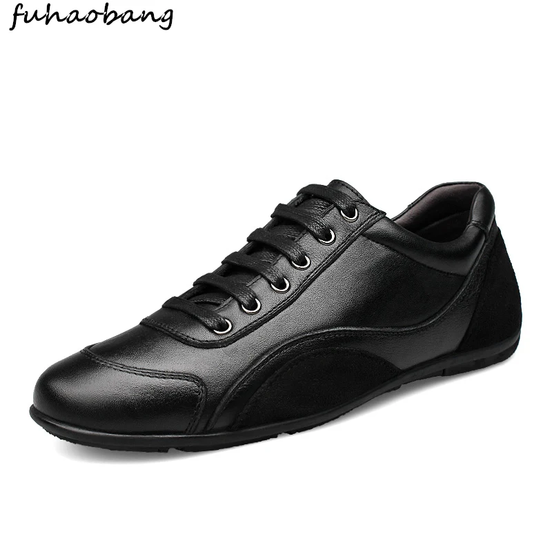 

Men Shoes Moccasins Genuine Leather Casual oxfords Shoes Slip On breathable Flats Shoes Men Zapatillas Hombre big size 48