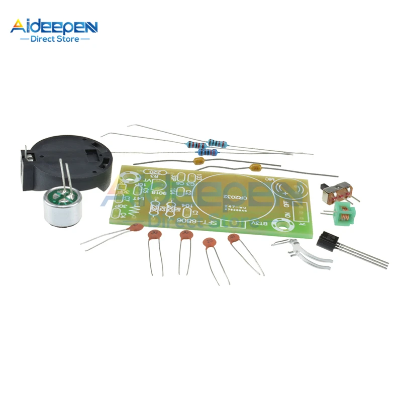 3V 6V DC 80 108MHz FM радио передатчик модуляции частоты DIY наборы беспроводной модуль