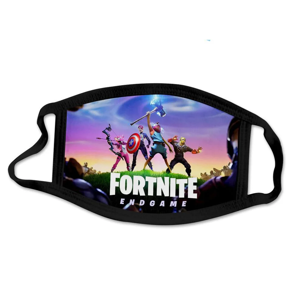 Fortnite для взрослых и детей маски хлопковая маска дышащая стираемые многоразового