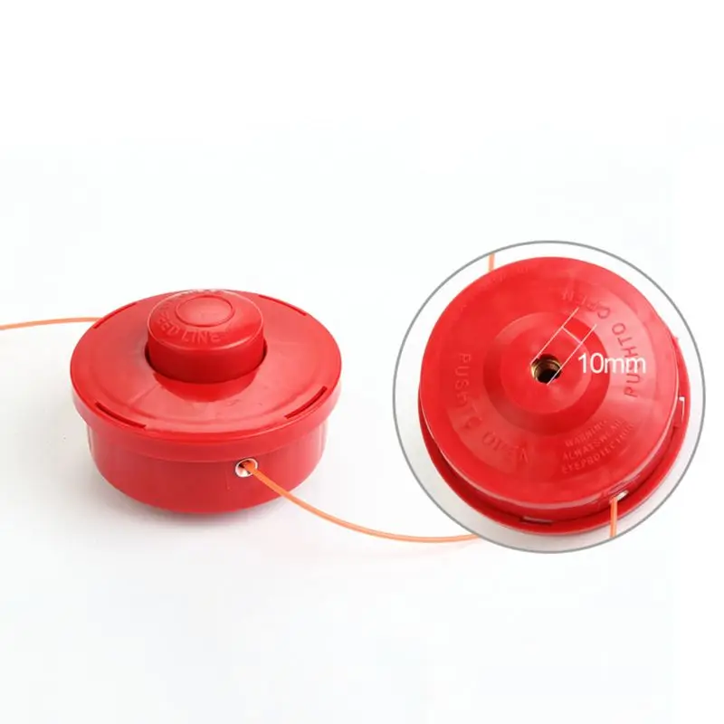 

Universal Grass Trimmer Head Bump Spool Line String Brush Cutter Lawn Mower Garden Tools