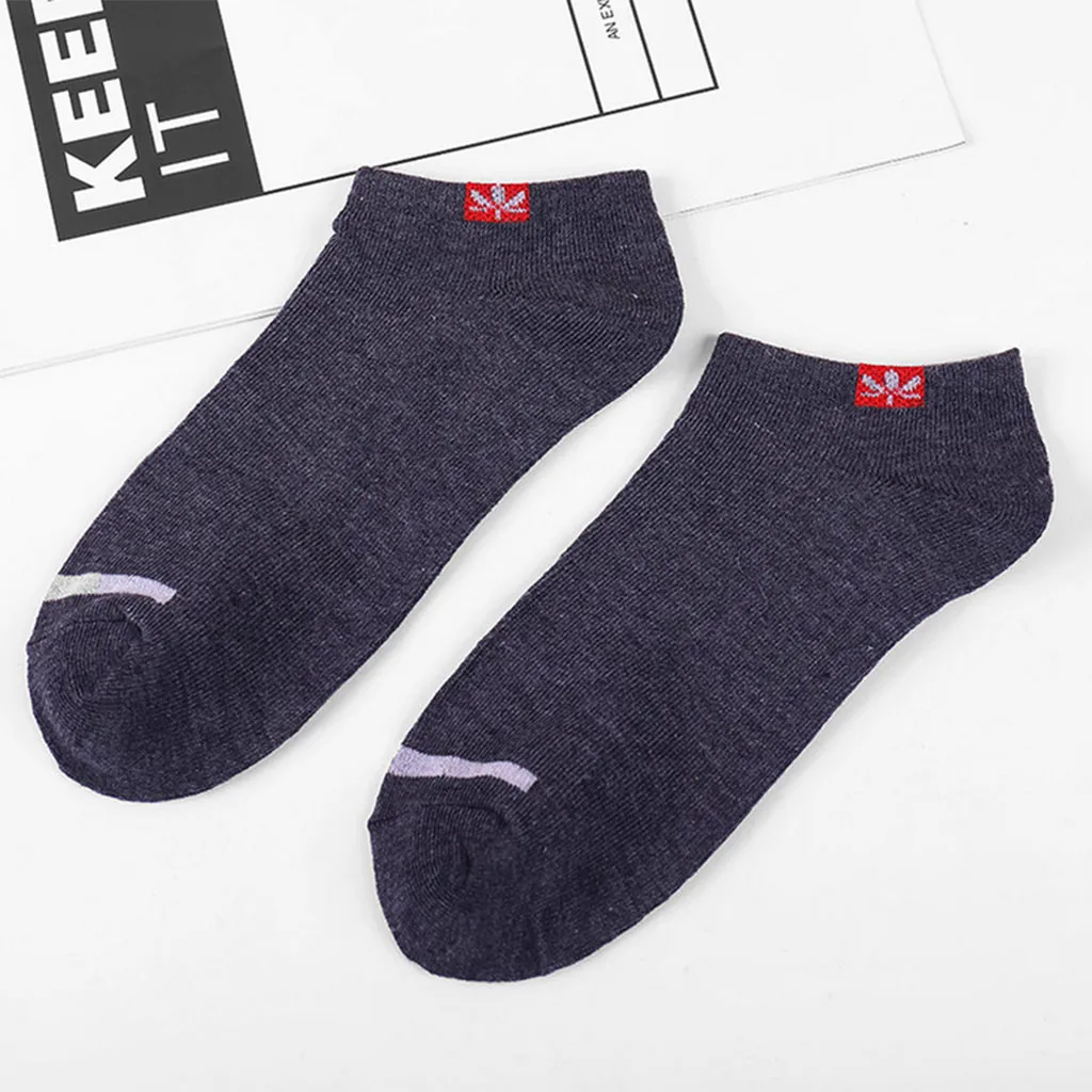 Мужские полосатые носки башмачки ультратонкие эластичные короткие мужские