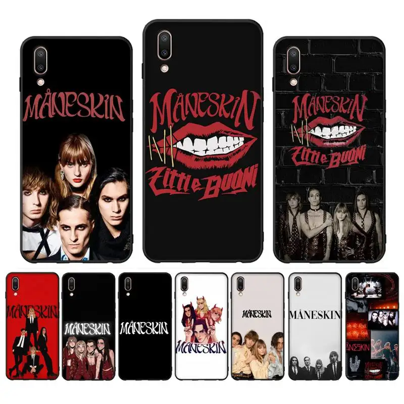 

Maneskin Damiano David Phone Case For Oppo Reno Realme C3 6Pro Cover For vivo Y91C Y17 Y19 Funda Capa