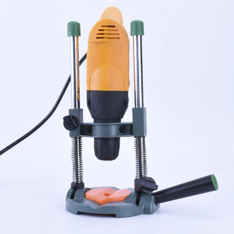 

Precision Drill Guide Pipe Drill Stand Bracket Drill Guide With Adjustable Angle And Detachable Handle DIY Tool
