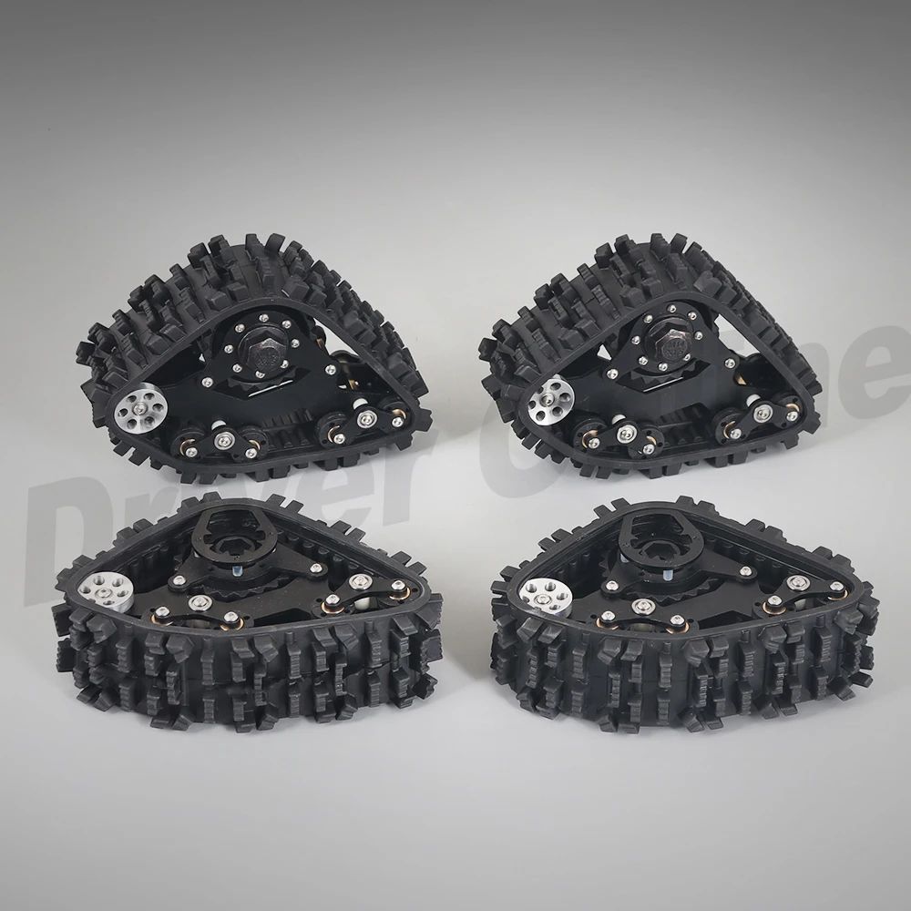 4 шт. вездеходные гусеничные диски снежные колеса для 1/10 RC Crawler Traxxas TRX4 Defender Bronco G500