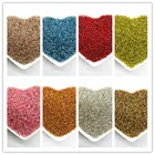 Бусины из чешского стекла с эффектом серебра, 15 глот, 4 мм