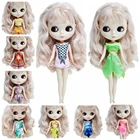 Модный кукольный купальник, бикини, летний наряд, топы, штаны, купальник, пляжная одежда для ванны, платье, аксессуары, Одежда для куклы Blythe, игрушки для девочек