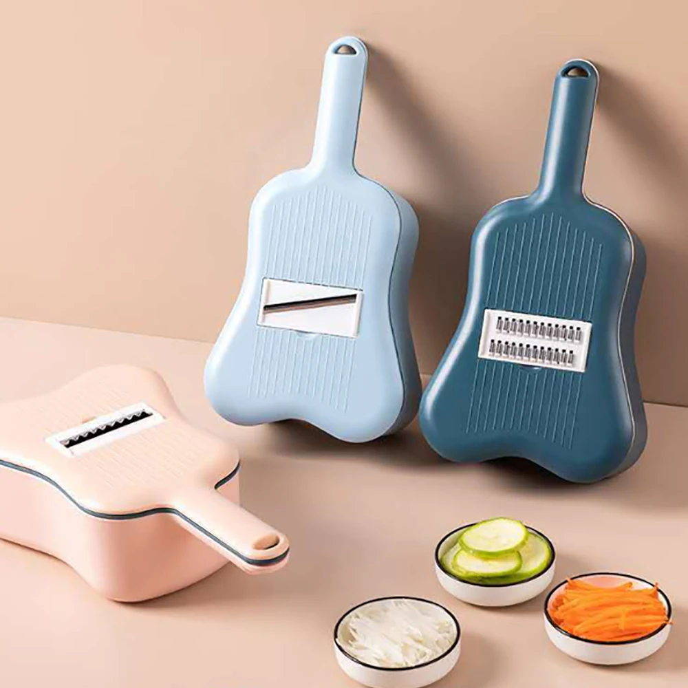 Multifunctional vegetable Slicer Ukulele Vegetable Chopper Potato Carrot Grater Creative Kitchen Tools Cutter 08186 | Дом и сад