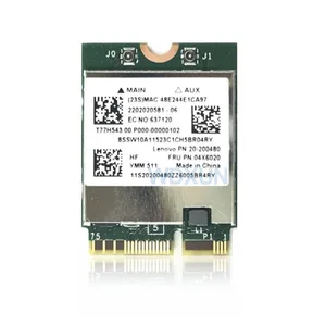 BCM94352Z BCM94352 BCM4352 FRU: 04X6020 NGFF 867 Мбитс 802.11AC Bluetooth 4,0 Wlan-карта для Lenovo Y50-70-80Y70-70-80 YOGA2
