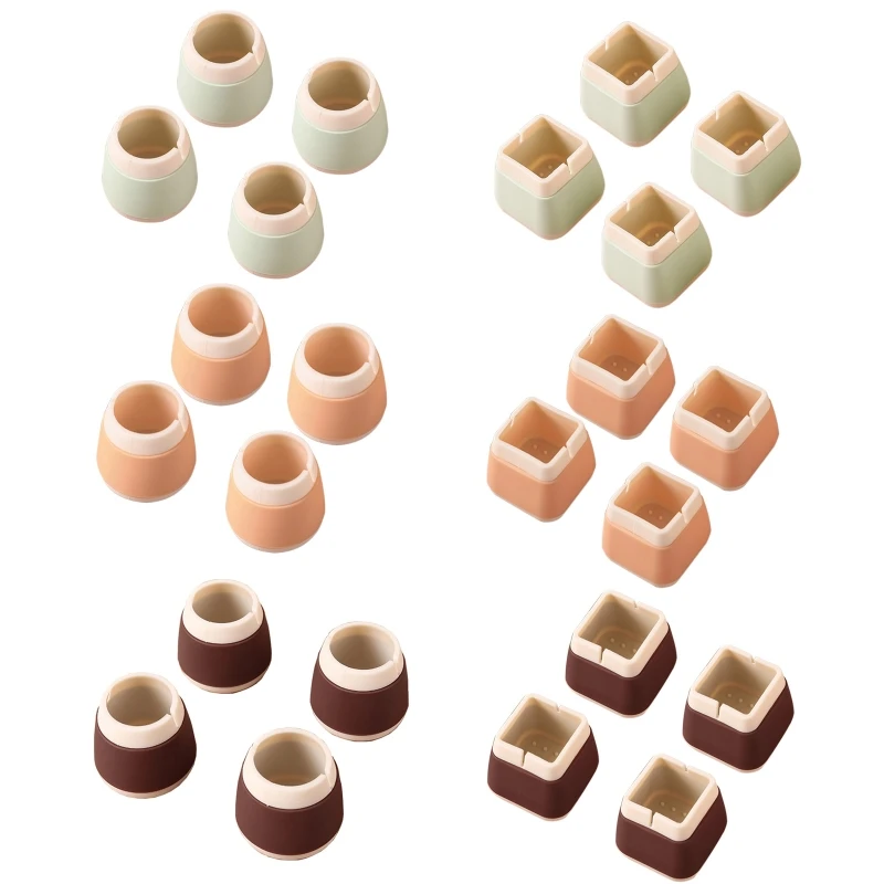 

16 шт., силиконовые накладки на ножки стола, стула