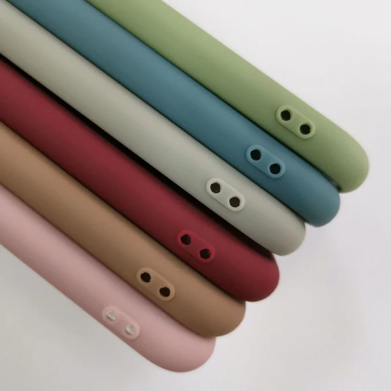 Толстый новый цветной Матовый ТПУ мятный матовый зеленый чехол для телефона iphone 6