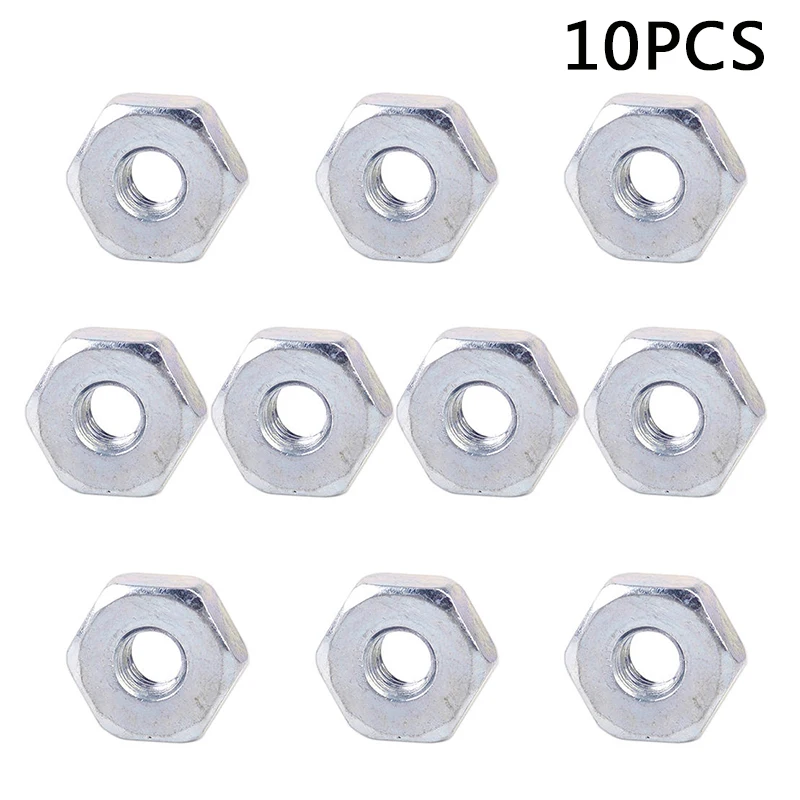 

10pcs Universal M8 Guide Bar Nuts Replacement For Stihl MS 180 250 381 361 440 660 Chainsaw Accessories