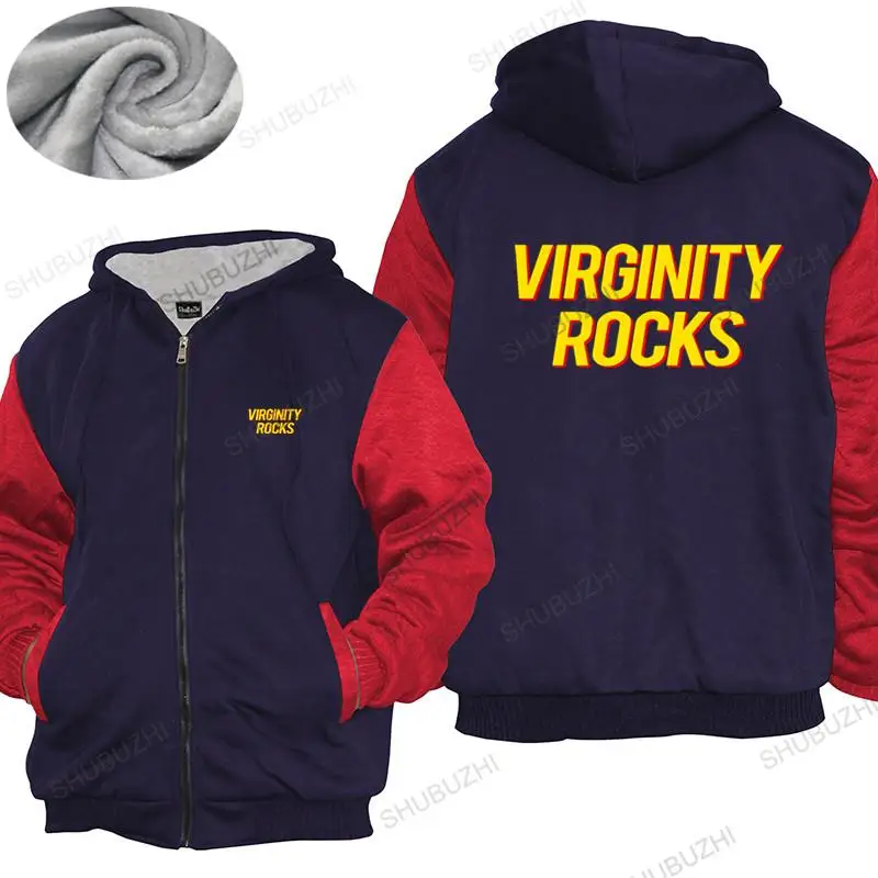 

New Arrived Mens hoodies Men Funny hoodies Fashion warm coat Virginity Rocks Version2 new fashion hoodie man drop shipping
