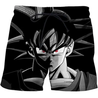 anime pants anime 3d print mens beach shorts casual shorts boardshorts summer swimming shortstrunks obesity shorts men