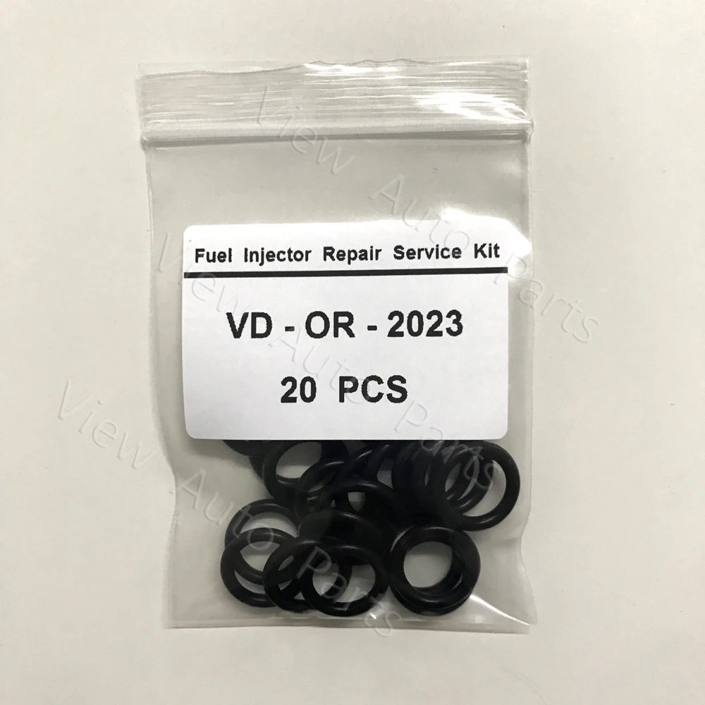 20 шт. для широкого диапазона резиновых уплотнительных колец инжектора