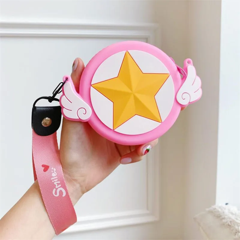 Женская монетница Sakura сумка мессенджер для косплея из мультфильма Сакура| |