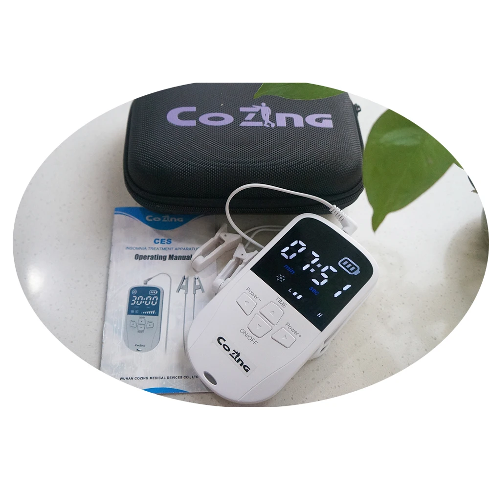 CES черепная Электротерапия стимуляция Электротерапевтическое устройство