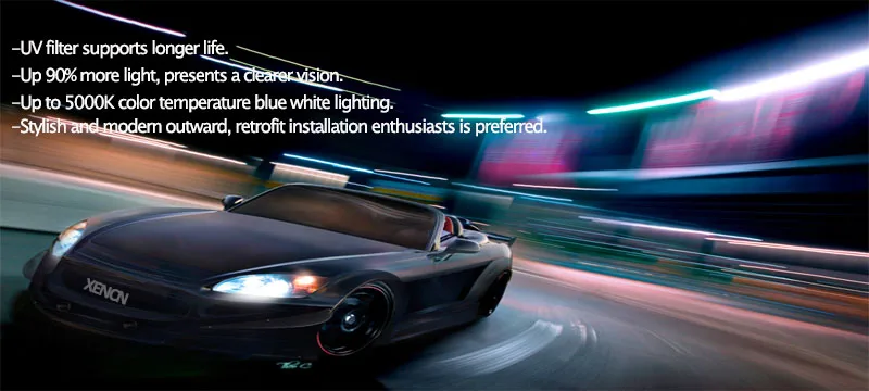 XENCN Teleeye интенсивная белая автомобильная лампа галогенная фара Замена апгрейд H1 H3 H4 H7 12v 5000k 2 шт