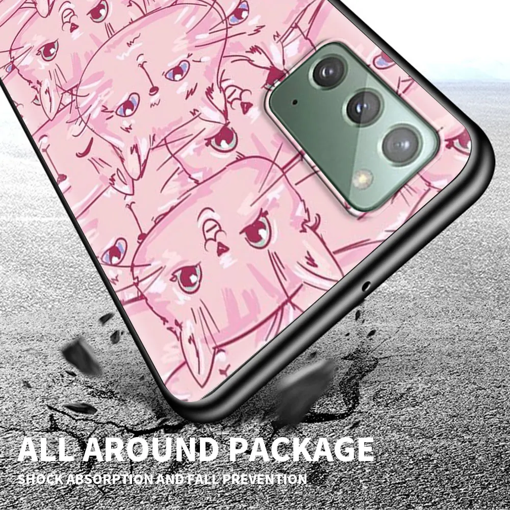 

Case for Samsung Note 20 Ultra Cover Soft Shell for Galaxy M51 M31 M21 Note 10 Plus 9 8 Fundas Cute kawaii Cartoon