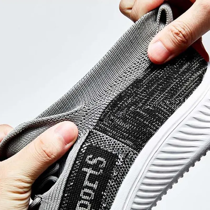 Кроссовки-носки мужские легсветильник сетчатые дышащие без шнуровки удобные