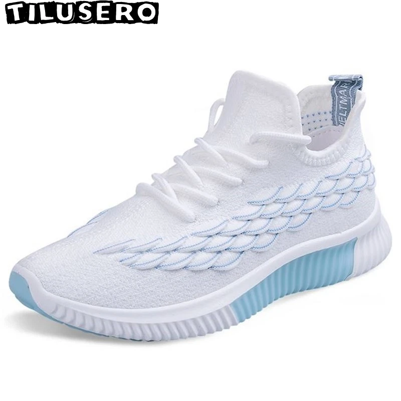 

Кроссовки женские вулканизированные, дышащие, на шнуровке, Повседневная нескользящая обувь, теннисная обувь, 2022