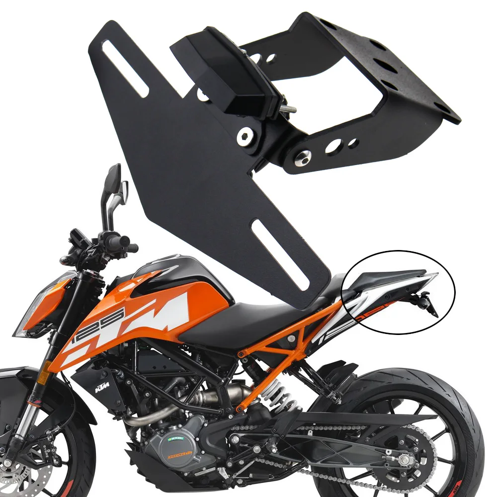 Аккуратный держатель номерного знака мотоцикла для RC 125 200 390 Аксессуары