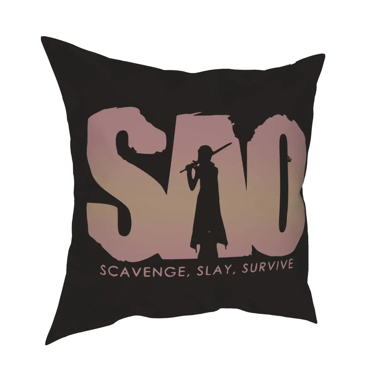 

Sword Art Online SAO Pillowcase Printed Polyester Cushion Cover Decorations Throw Pillow Case Cover Home Square 18''