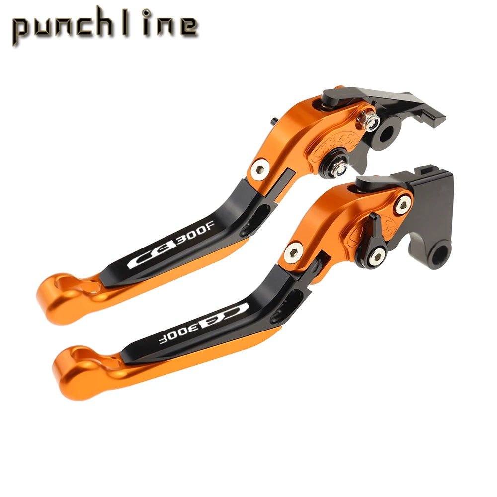 

Fit For CB300F/CB300 FA 2014-2022 Folding Extendable Brake Clutch Levers Motorcycle CNC Accessories Parts Adjustable Handle Set