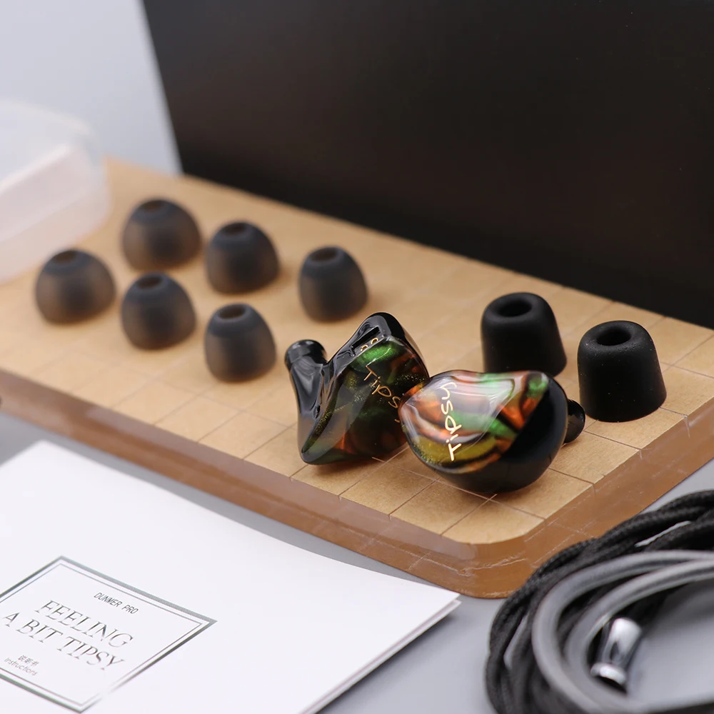 Динамический драйвер tiпсис Dunmer Pro + гибридные Hi Fi наушники вкладыши с 2