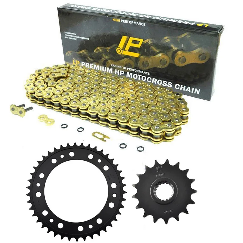 

525 Chain Motorcycle Front & Rear Sprocket Chain Set Kits For BMW F650GS 08-12 F700GS 13-18 F800GS Trophy Adventure 08-18