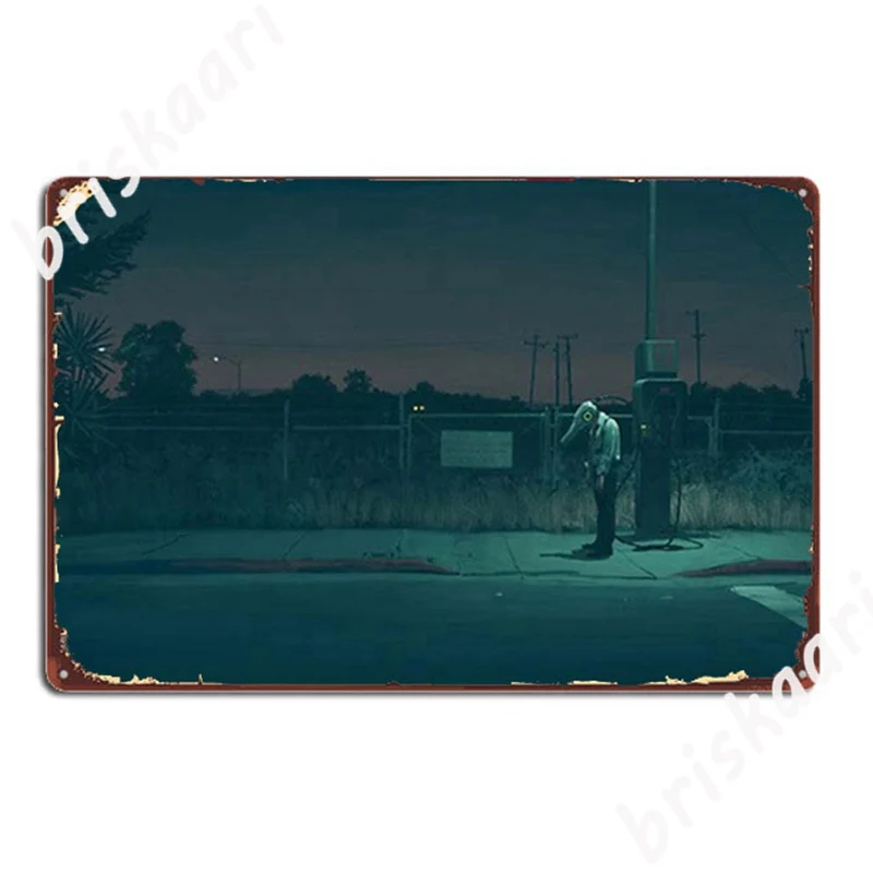 

Midnight Upload Metal Signs Club Home Bar Cave Custom Wall Decor Metal Posters