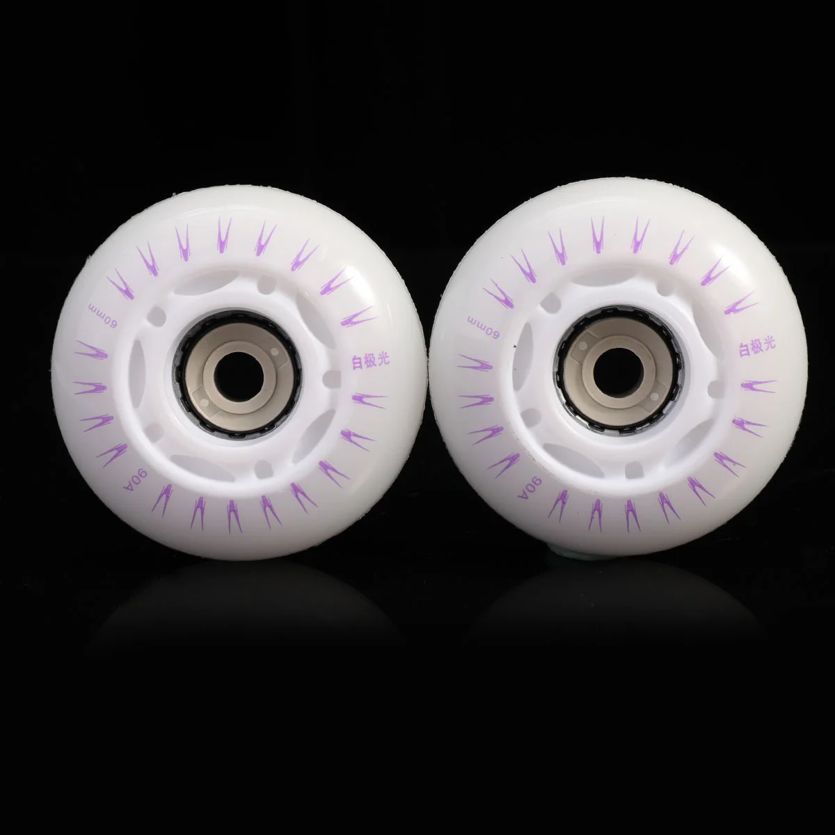 

4 шт., блестящие колеса для коньков, 60 мм